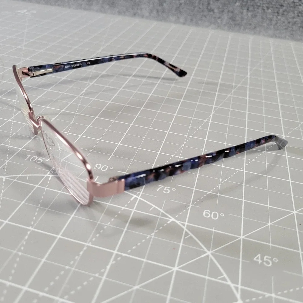Altair Genesis Eyeglasses ONLY G5051‎ 52-16-135 Rose Gold Tortoise Full Rim